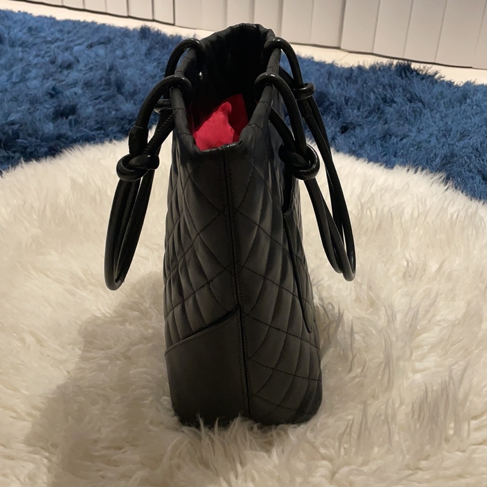 Chanel Carbon Tote - Picture 6 of 14